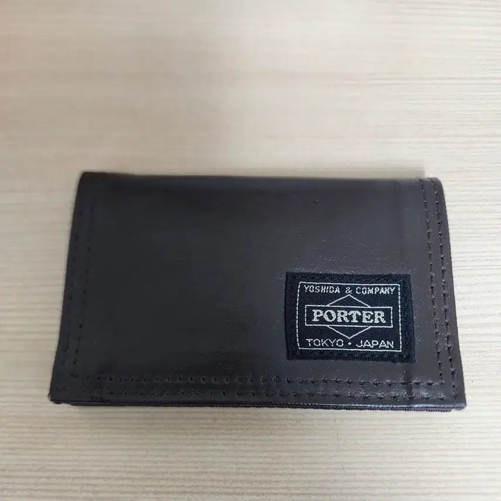 [SOLD OUT] 요시다포터 카드지갑 브라운