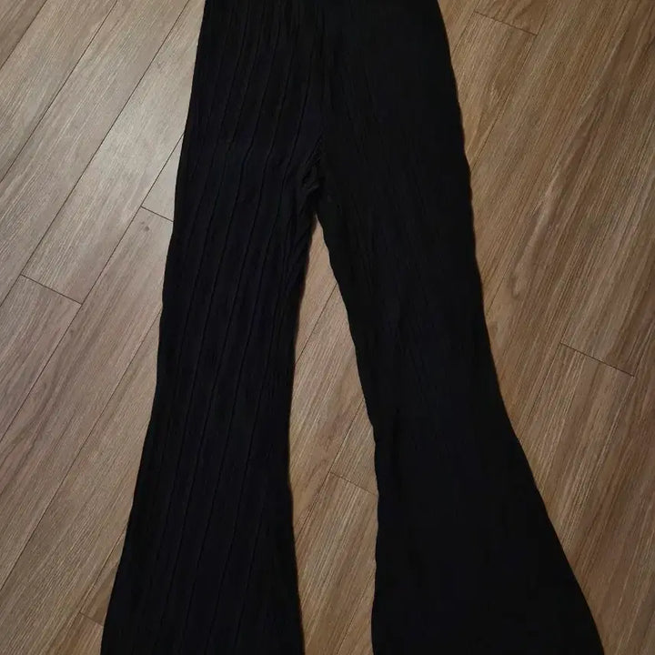 [BUNJANG] Black Pleated Pants / 블랙 플리츠 팬츠