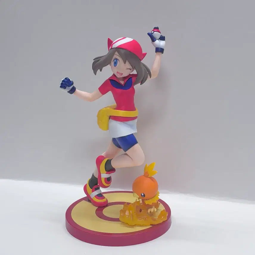 [BUNJANG] Kotobukiya Haruka &amp; Torchic Figure / [급전] 포켓몬스터 코토부키야 봄이(하루카)&amp;아차모 판매