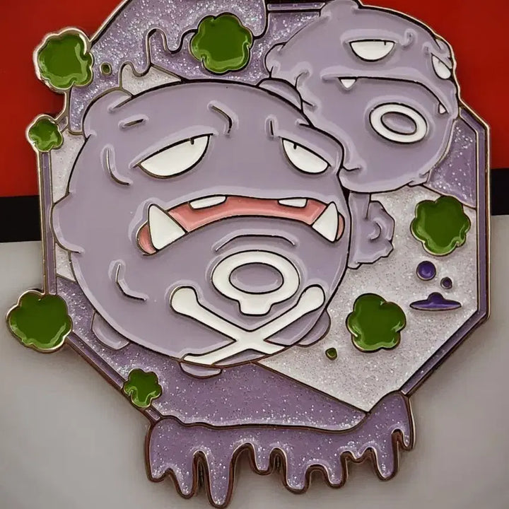 [BUNJANG] Pokemon 30th Anniversary Pop-up Random Badge Collection 2 Koffing / 새상품)포켓몬 30주년 팝업 성수 랜덤 뱃지 100 2탄 또도가스