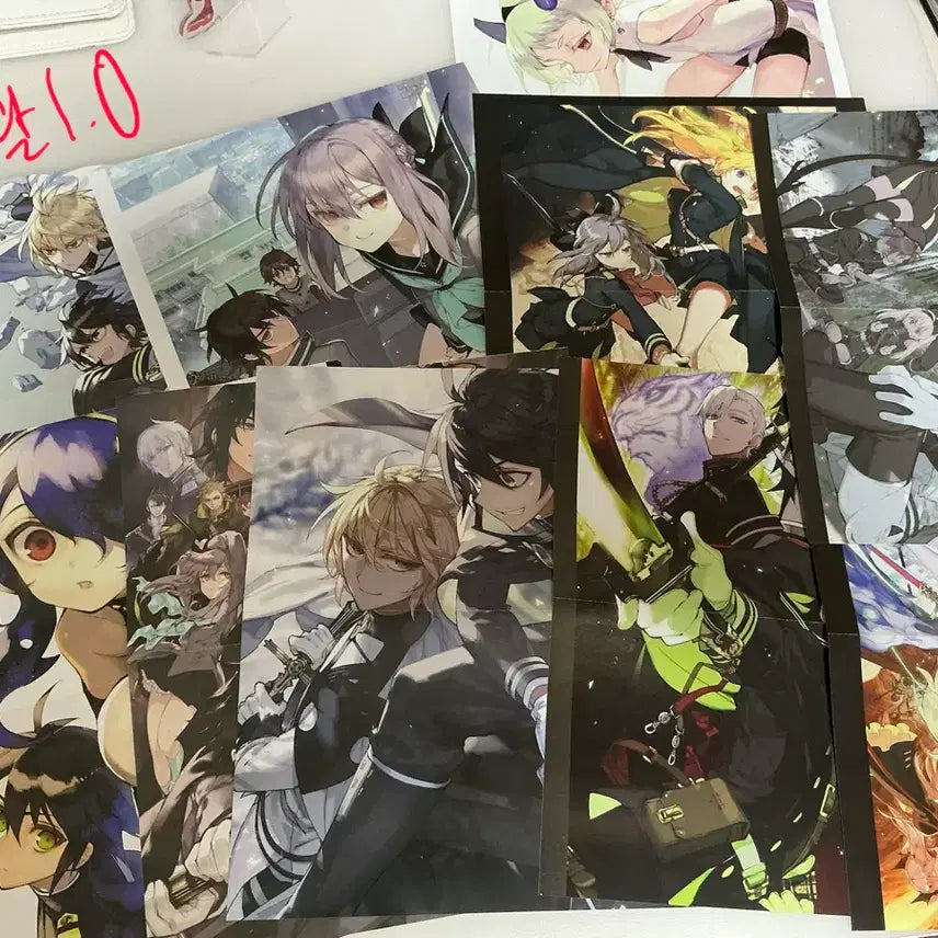 [BUNJANG] Seraph of the End Poster Bundle Set / 종말의 세라프 포스터 일괄