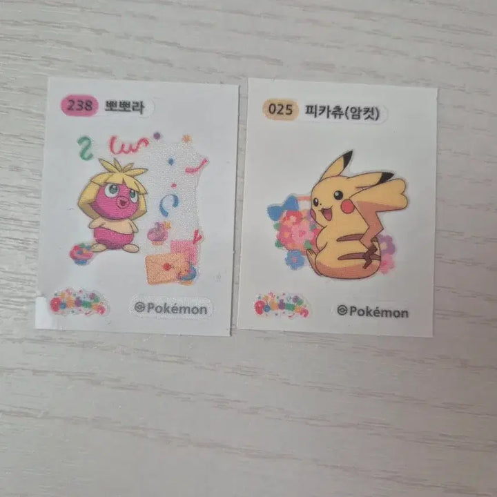 [BUNJANG] Pokemon Halloween &amp; Spring Event Stickers / 포켓몬 할로윈,봄 등등 이벤트띠부씰