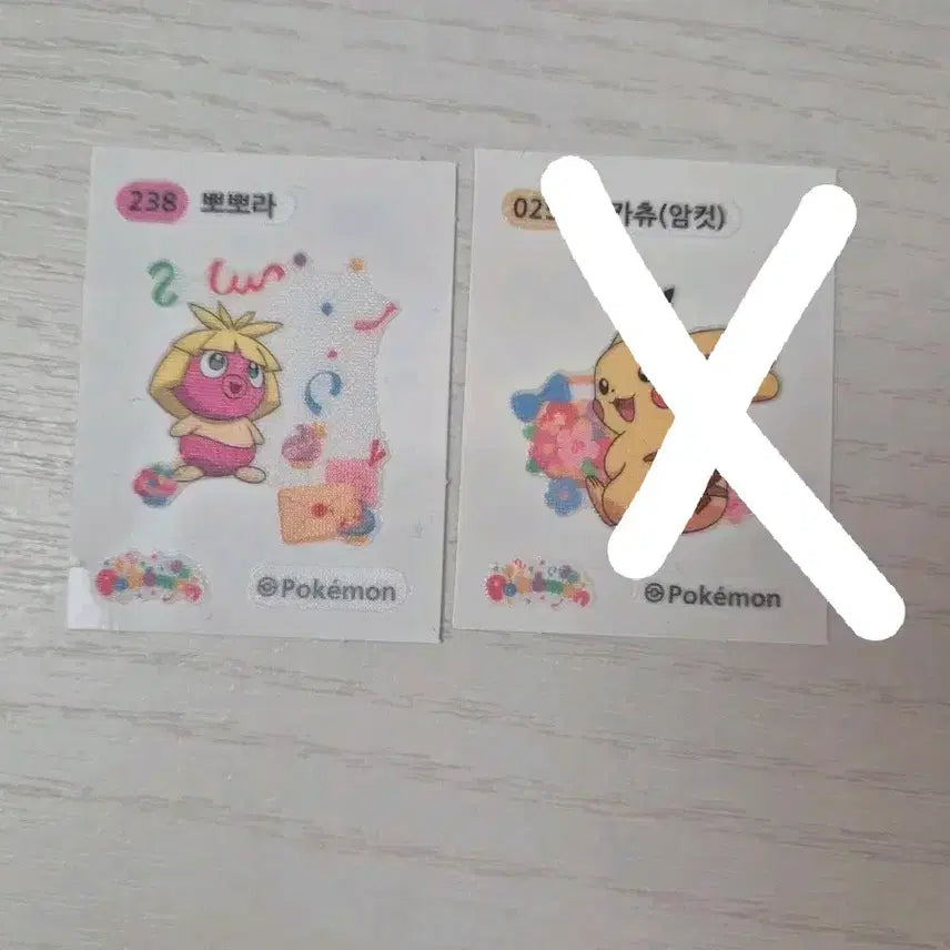 [BUNJANG] Pokemon Halloween &amp; Spring Event Stickers / 포켓몬 할로윈,봄 등등 이벤트띠부씰
