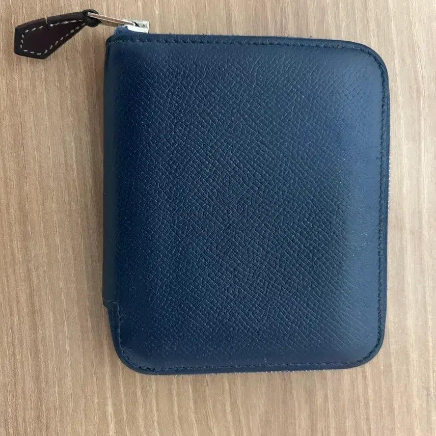 [BUNJANG] Hermès Bifold Wallet Navy Leather / 에르메스 반지갑