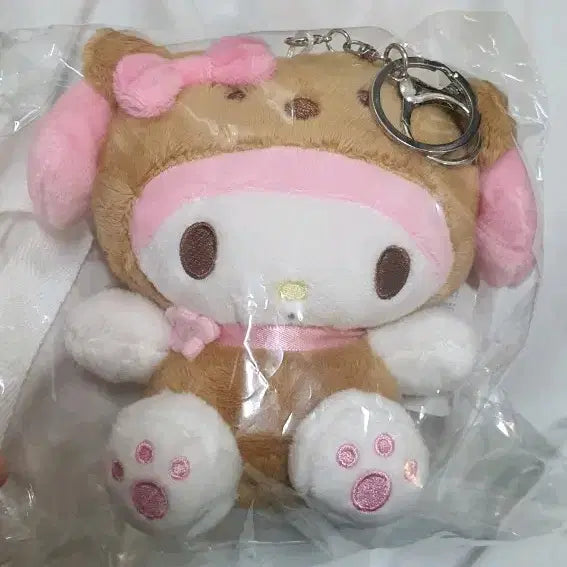 [BUNJANG] My Melody Rudolph Keyring Plush / 마이멜로디 루돌프 키링인형