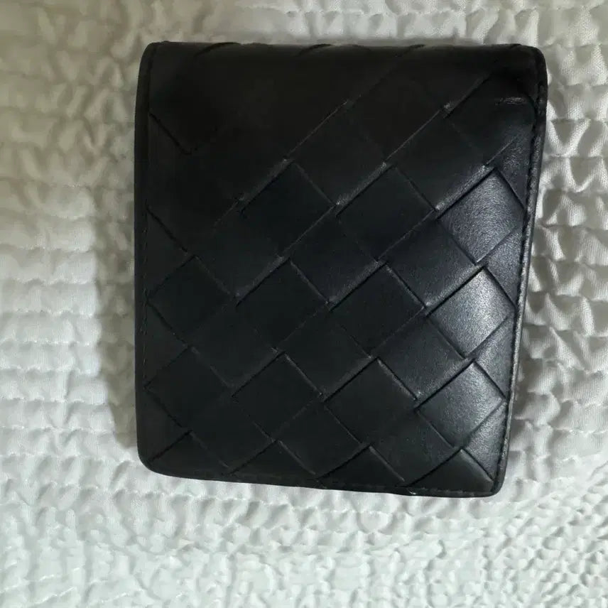 [BUNJANG] Bottega Veneta Black Bifold Wallet / 보테가 베네타 블랙 반지갑