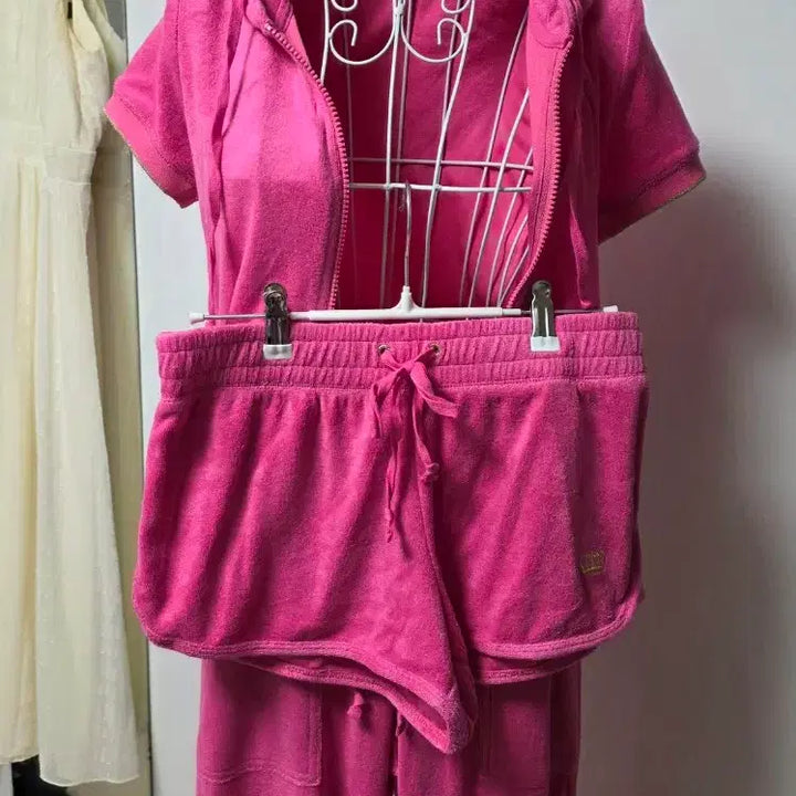 [BUNJANG] Juicy Couture Terry 3-Piece Shorts Set / juicy couture 쥬시 테리 3 pieces 3피스 쇼츠