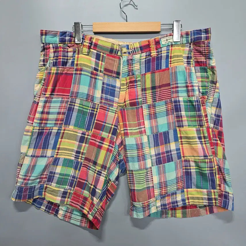 [BUNJANG] Tommy Hilfiger Patchwork Half Pants 38 / 타미힐피거 TOMMY HILFIGER 패치워크 하프 팬츠 38