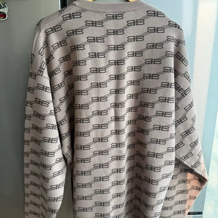 [BUNJANG] Balenciaga Multi-Logo Knit XL / 발렌시아가 멀티로고 니트 XL
