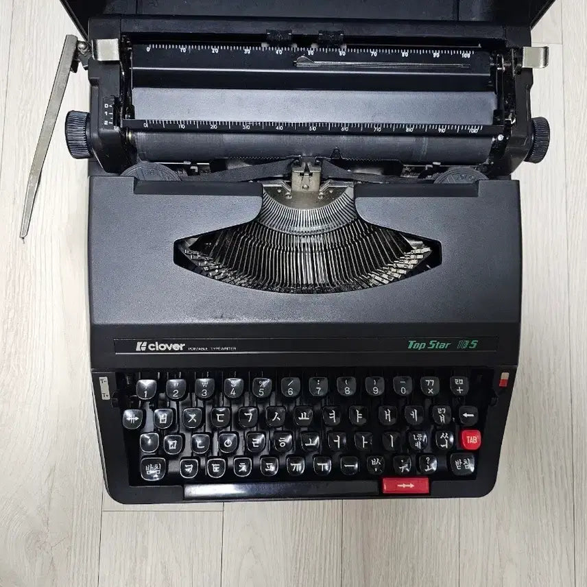 [BUNJANG] Clover Top Star 10S Typewriter / 작동가능) 클로버 Top Star 10S 타자기