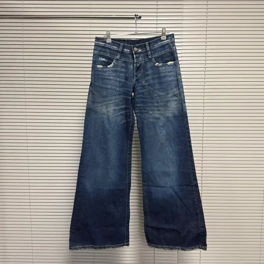 [BUNJANG] Ksubi Vintage Indigo Wide Leg Pants / ksubi 빈티지 인디고 와이드 레그 팬츠