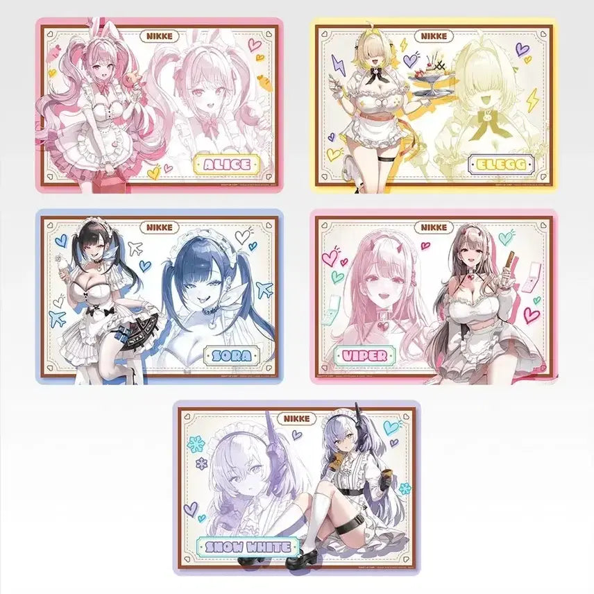 [BUNJANG] Niche Ichiban Kuji Table Mat Set / 니케 이치방쿠지 테이블 매트