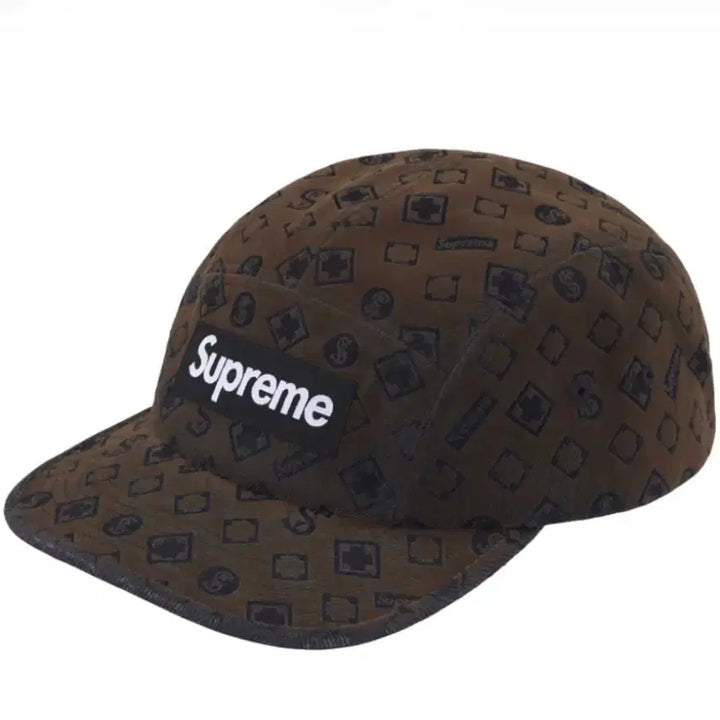 [BUNJANG] Supreme Flock Denim Camp Cap / [OS] 슈프림 플록 데님 캠프캡