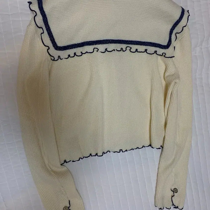 [BUNJANG] It MICHAA Sailor Cardigan Cream / 잇미샤 세일러 가디건 55