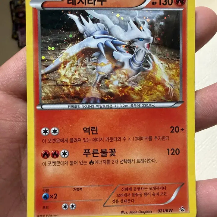 [BUNJANG] Pokemon Card BW Zekrom &amp; Reshiram / 포켓몬카드 bw 제크로무 , 레시라무