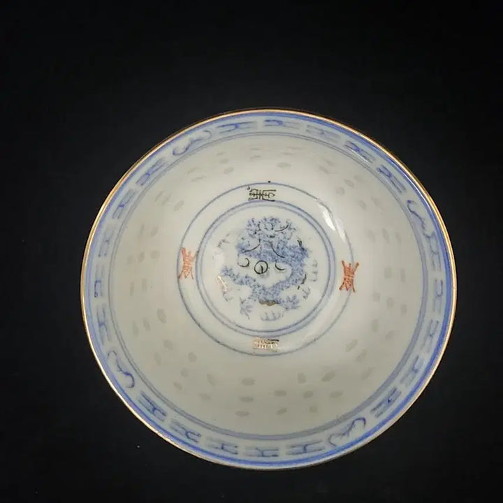 [BUNJANG] Chinese Blue and White Porcelain Tea Cup / 청화백자 잔 높이4.2cm구연부8.8cm 중국도자기