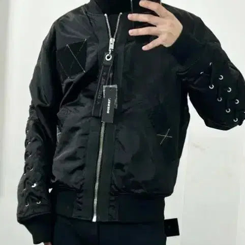 [BUNJANG] Diesel MA-1 Bomber Jacket BTS Edition / 디젤 MA-1 항공점퍼 자켓 BTS 제품