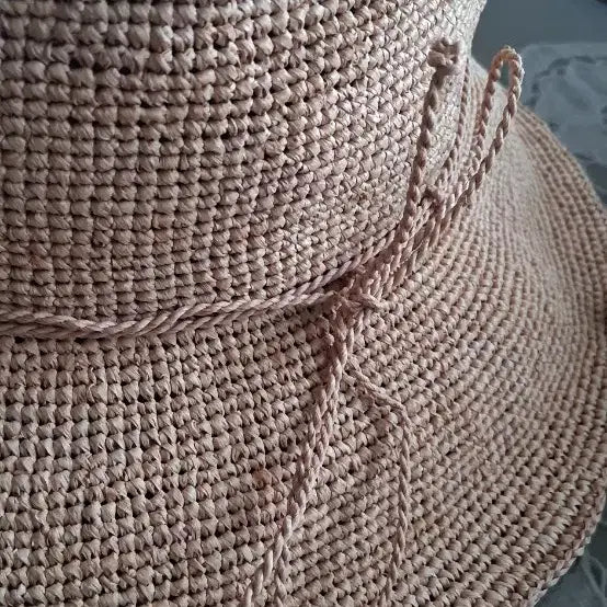 [BUNJANG] Helen Kaminski Raffia Bucket Hat / 헬렌카민스키 라피아 햇