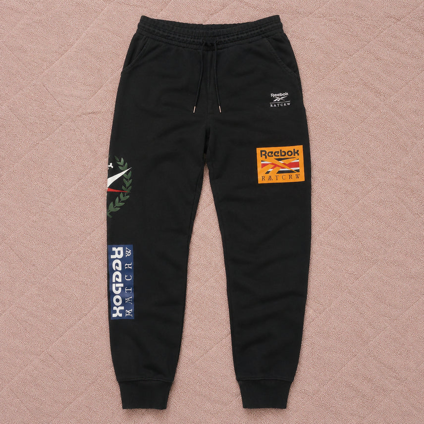 [BUNJANG] Reebok x Romantic Crown Jogger Training Pants / 리복 X 로맨틱크라운 조거 트레이닝 팬츠