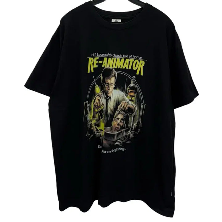 [BUNJANG] Dominant Re-Animator Printing T-Shirt / 도미넌트 Re-Animator 프린팅 반팔티L