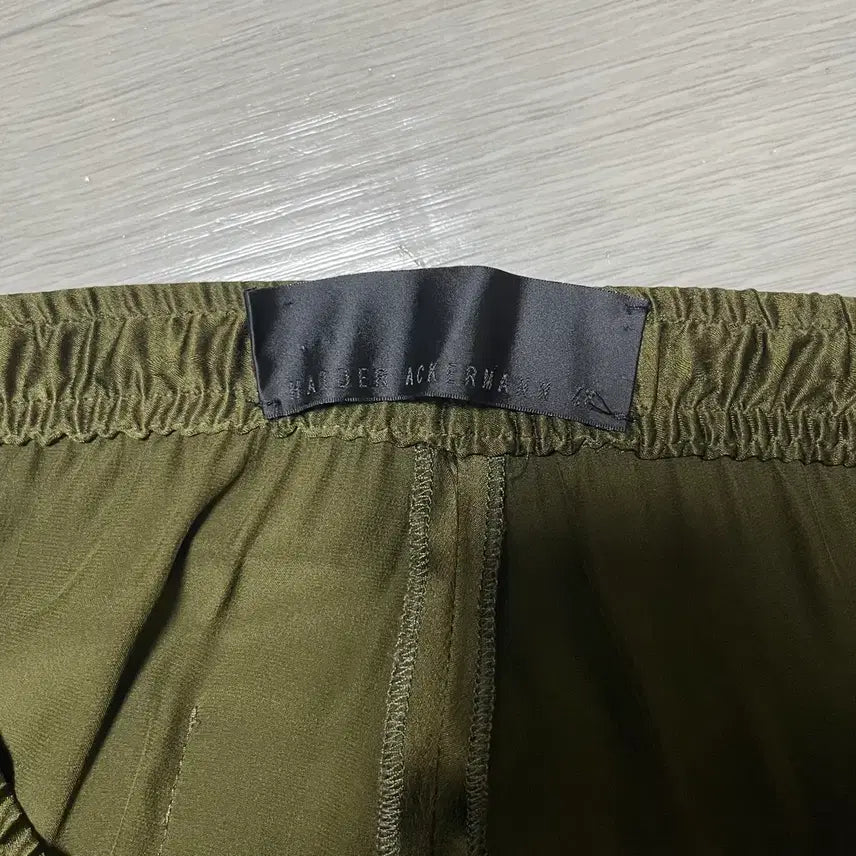 [BUNJANG] Haider Ackermann Military Silk Pants / 하이더아커만 밀리터리 실크 팬츠
