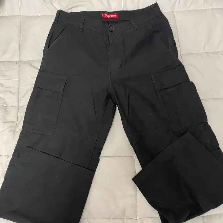 [BUNJANG] Supreme Cargo Pants Black Size 30 / 슈프림 카고 팬치 30사이즈