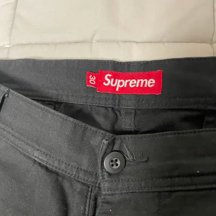 [BUNJANG] Supreme Cargo Pants Black Size 30 / 슈프림 카고 팬치 30사이즈