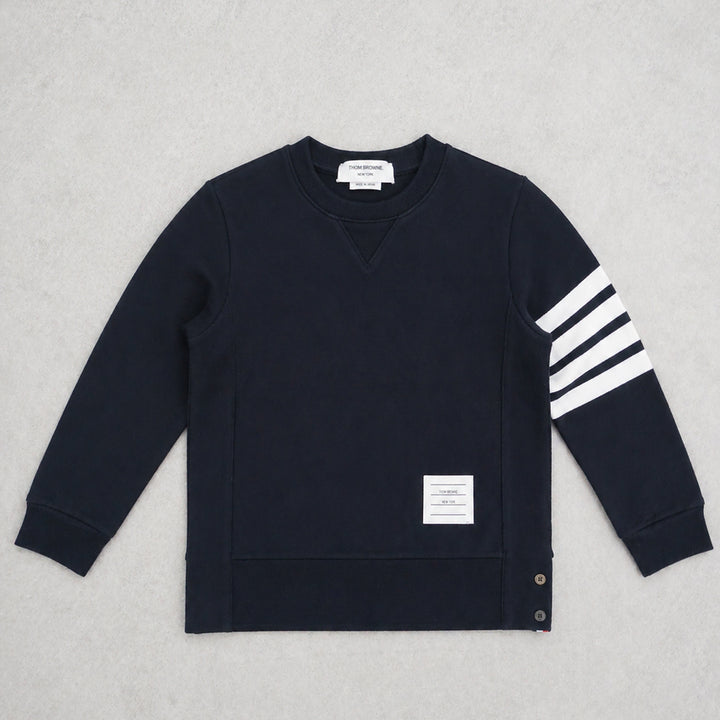 [BUNJANG] Thom Browne Striped Sweatshirt / 톰브라운 사선 맨투맨 (1,40 size)