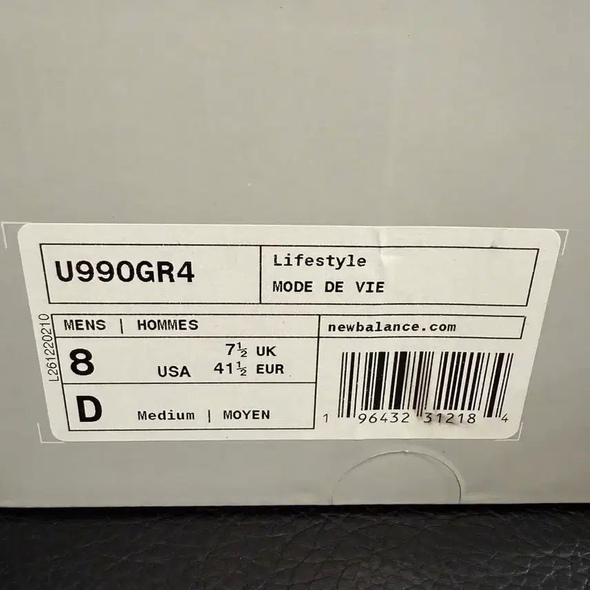 [BUNJANG] New Balance 990v4 Grey Silver / [260] 뉴발란스 990v4 그레이실버 새상품