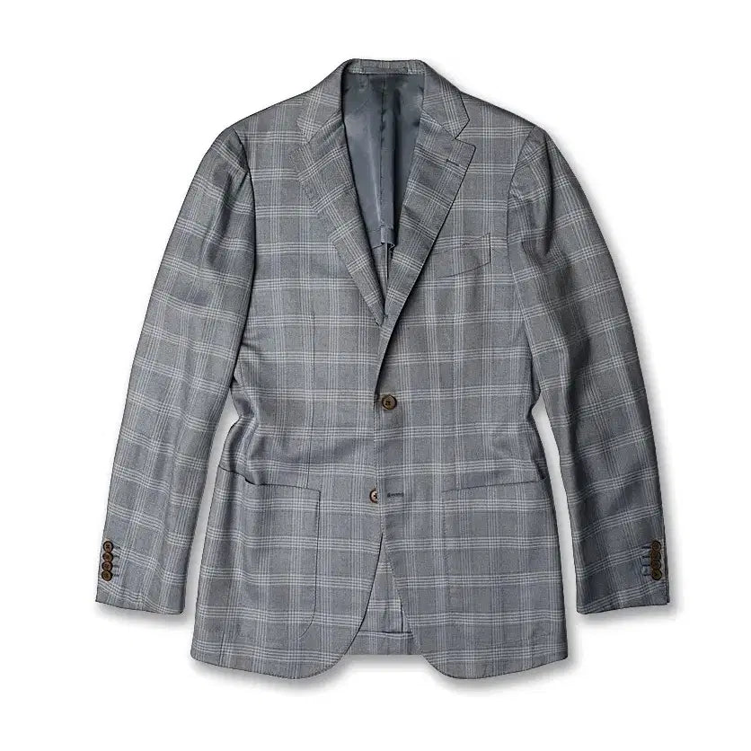 [BUNJANG] Brilla Per Il Gusto Cashmere Silk Check Jacket / 브릴라 퍼 일 구스토[Brilla Per Il Gusto] 링자켓 메이드