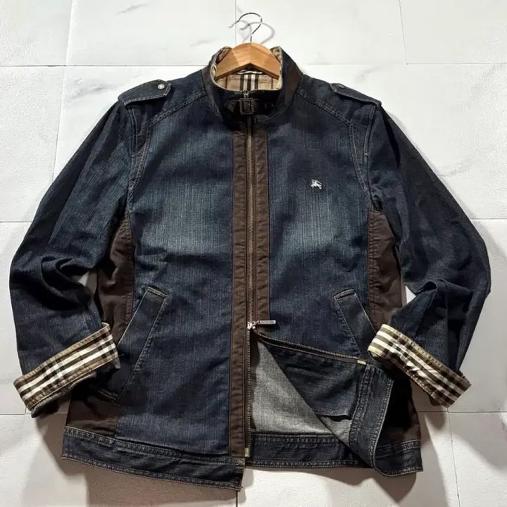 [BUNJANG] Burberry Black Label Denim Jacket / 버버리 청자켓