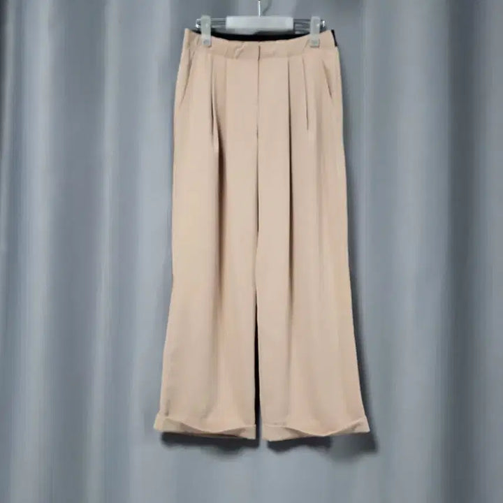 [BUNJANG] Two-Tuck Wide Banding Slacks / 투턱 와이드 밴딩 슬랙스