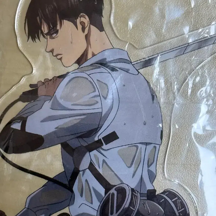 [BUNJANG] Attack on Titan Levi Wet Acrylic Figure / 젖은 리바이 아크릴 판매합니다