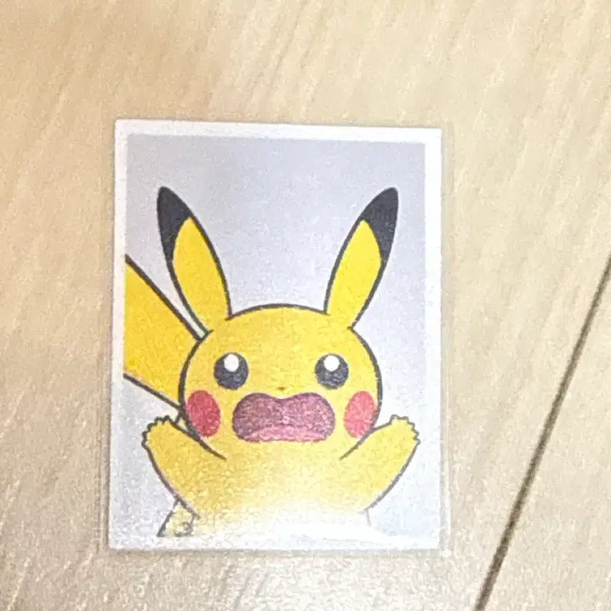 [BUNJANG] Pokemon ID Photo Sticker Set 1 Pikachu / 포켓몬 증명사진 스티커 1탄 피카츄