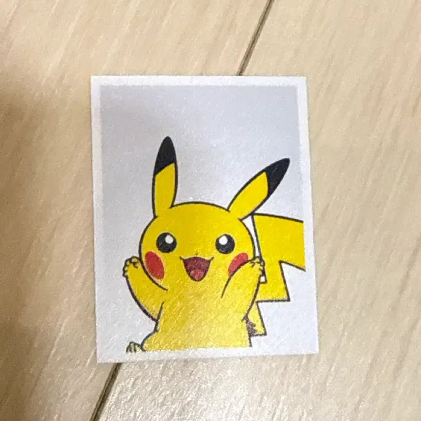 [BUNJANG] Pokemon Pikachu ID Photo Sticker Set 2 / 포켓몬 증명사진 스티커 2탄 피카츄 1