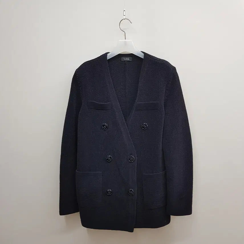 [BUNJANG] TIME Double Knit Jacket / 한섬 타임 더블 니트 자켓 90사이즈