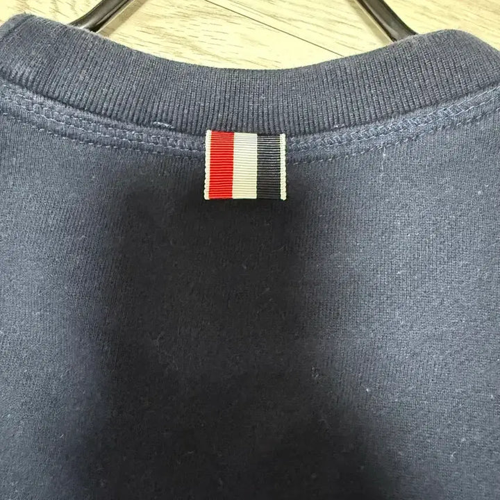 [BUNJANG] Thom Browne Diagonal Sweatshirt Navy Size 2 / 톰브라운 사선 스웨트셔츠 네이비 2사이즈