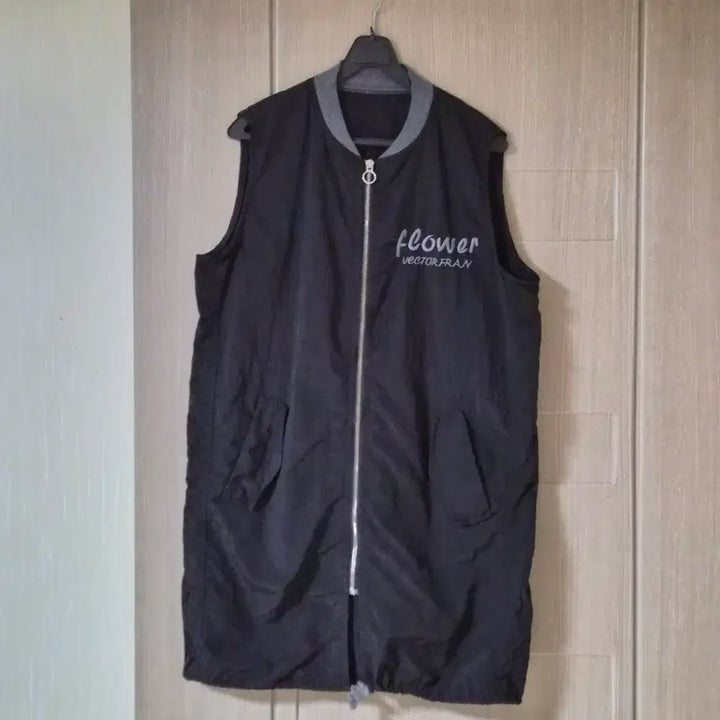 [BUNJANG] VECTORFRAN Black Long Vest / VECTORFRAN 블랙 롱 조끼77