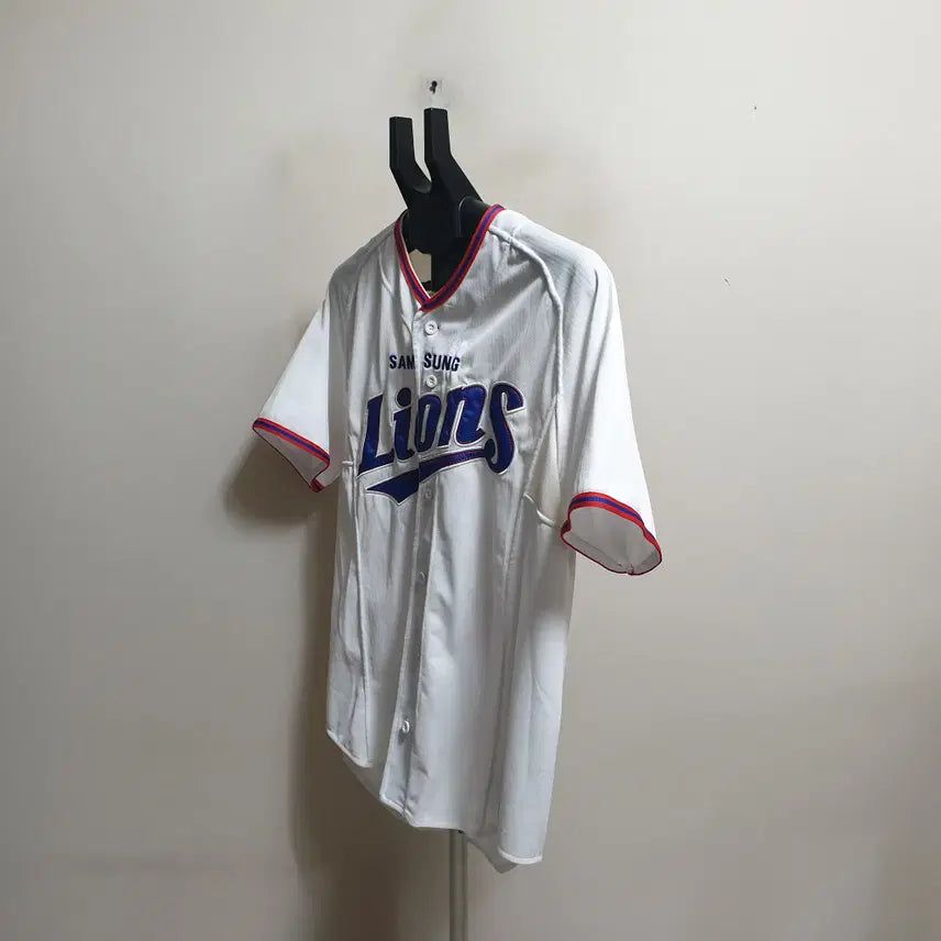 [BUNJANG] Beanpole Samsung Baseball Blouson / 빈폴 삼성 반팔 야구점퍼/100