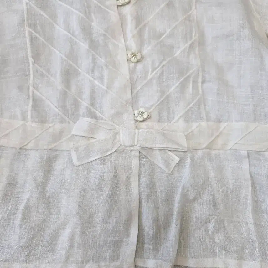 [BUNJANG] Korean Handmade Linen Shirt / 6ㅡ모시 국산 맞춤  작품 셔츠ㅡ55