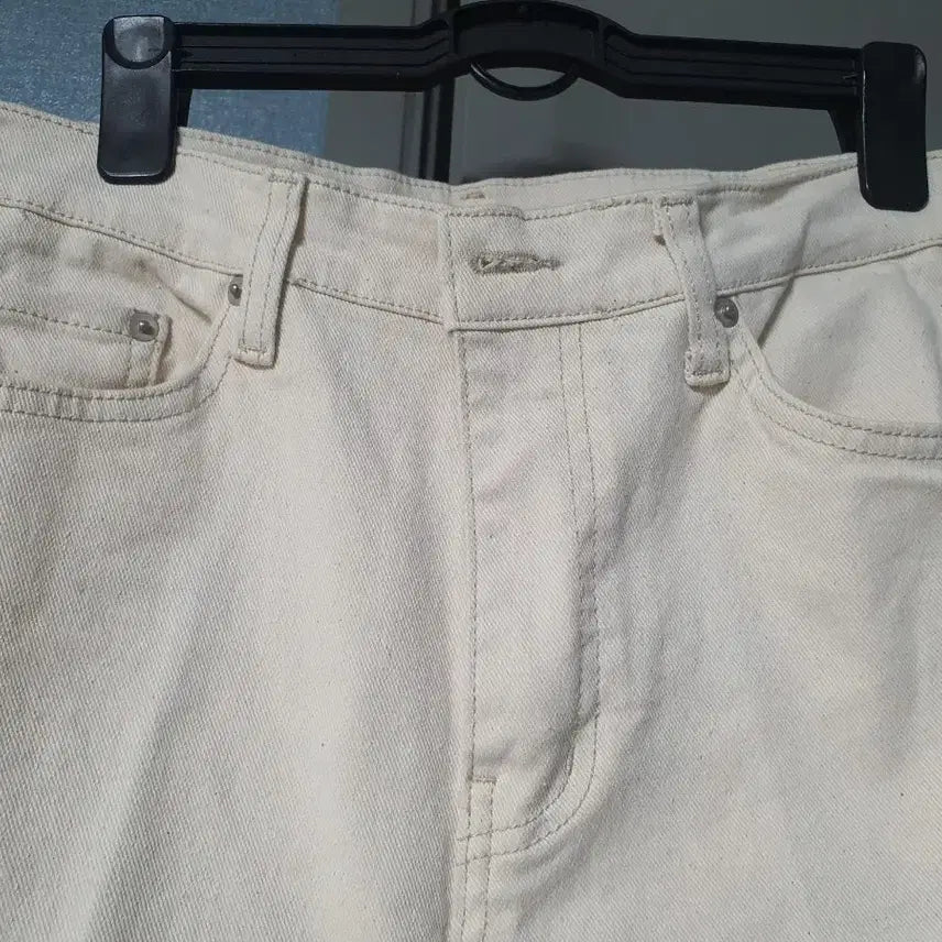 [BUNJANG] OUD Cream Straight Fit Pants / OUD 일자 크림 팬츠