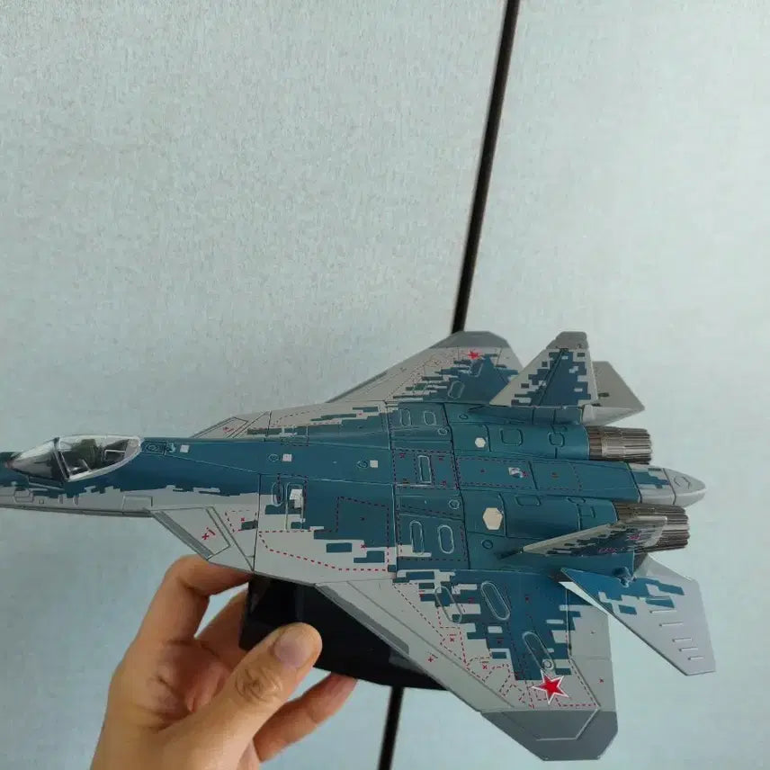 [BUNJANG] Russian Su-57 Fighter Jet Model Kit / 러시아 Su-57 전투기 프라모델