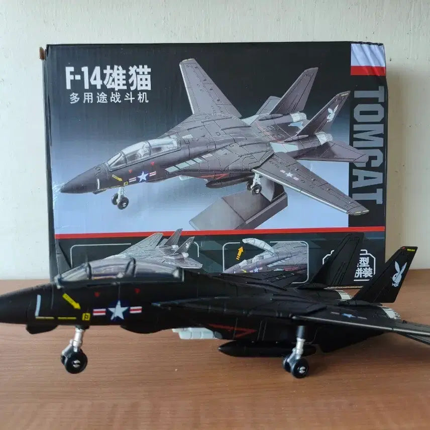 [BUNJANG] F-14 Tomcat Fighter Jet Model - Black Edition / F-14 톰캣 전투기