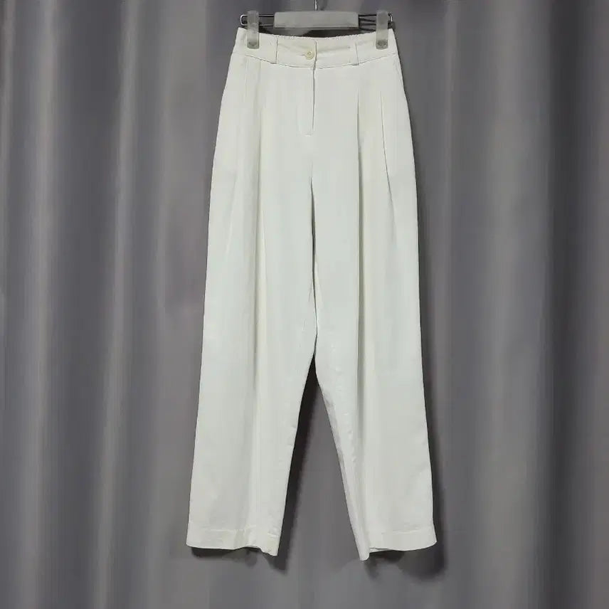 [BUNJANG] Pin Tuck Cotton Slacks / 핀턱 면 슬랙스