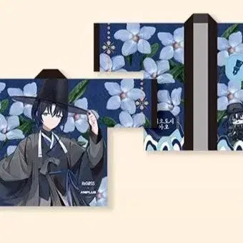 [BUNJANG] Hololive Regloss Hiodoshi Ao Acrylic Stand &amp; Plush Set / 히오도시 아오 아크릴 스탠드 인형 굿즈 세트