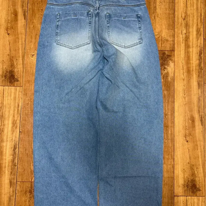 [BUNJANG] NOUN Wide Denim Pants Blue Size 2 / 노운 와이드 데님 팬츠 블루 2사이즈 판매합니다.