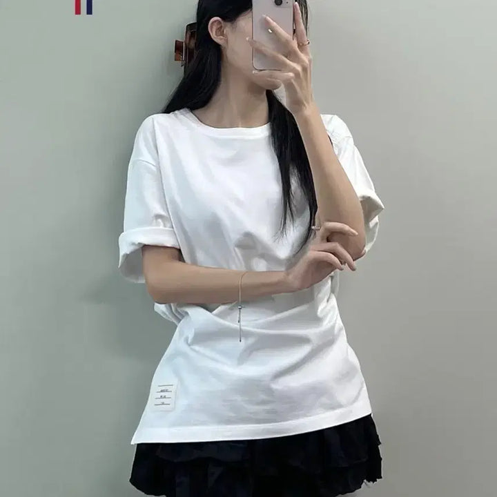 [BUNJANG] Thom Browne Short Sleeve T-Shirt / 톰브라운 반팔티