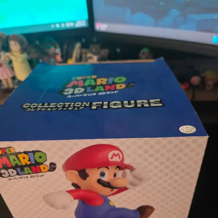 [BUNJANG] 3D Mario Figure Collection (Opened) / 택포 3d 마리오 피규어 컬랙션 개봉 전시