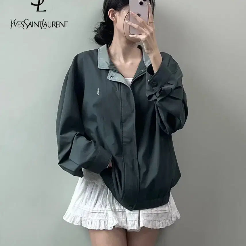 [BUNJANG] Saint Laurent Blouson Jacket / 입생로랑 자켓