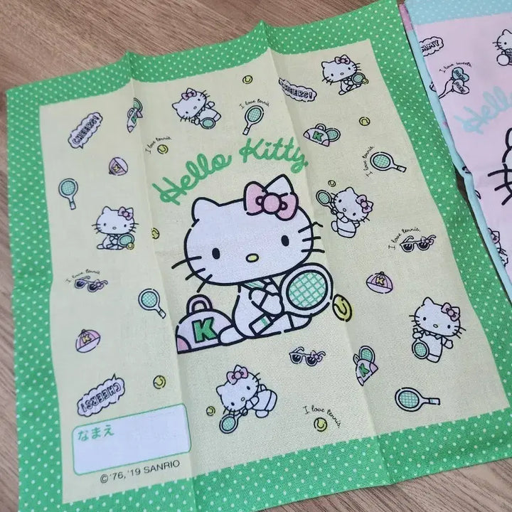 [BUNJANG] Sanrio Hello Kitty Handkerchief Set / 산리오 헬로키티 손수건 세트